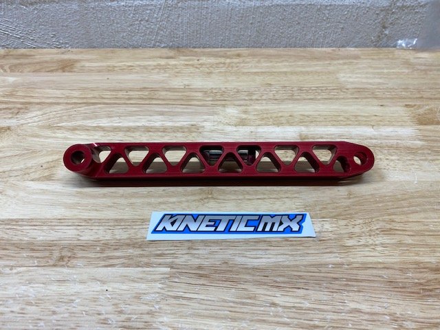 Kinetic MX KLX110 Billet Aluminum Brake Arm - Red